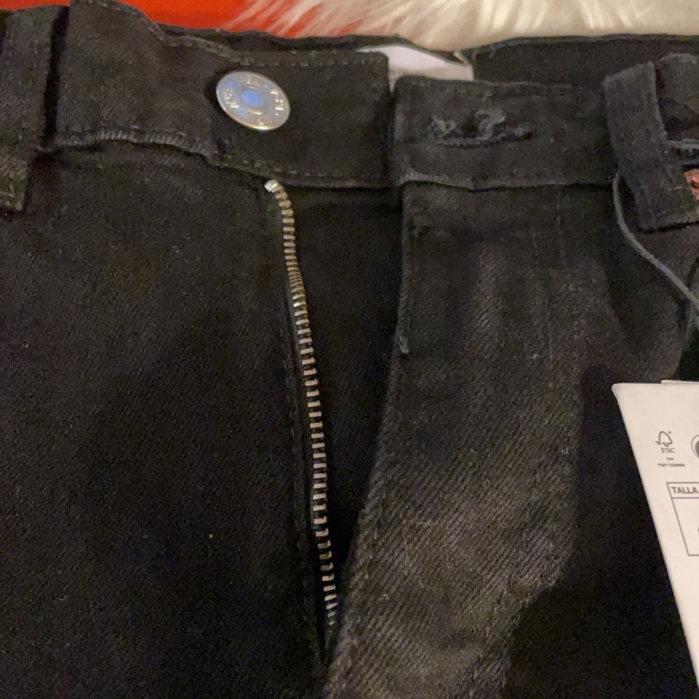 Zara CROPPED FLARE‎ JEANS - Picture 9 of 9